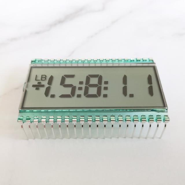 EDS811 4-digit seven segment code LCD screen digital display TN segment LCD screen