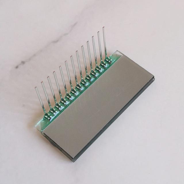 QYT19528 TN segment LCD screen small size 5-digit wide temperature range LCD screen can be driven by HT1621
