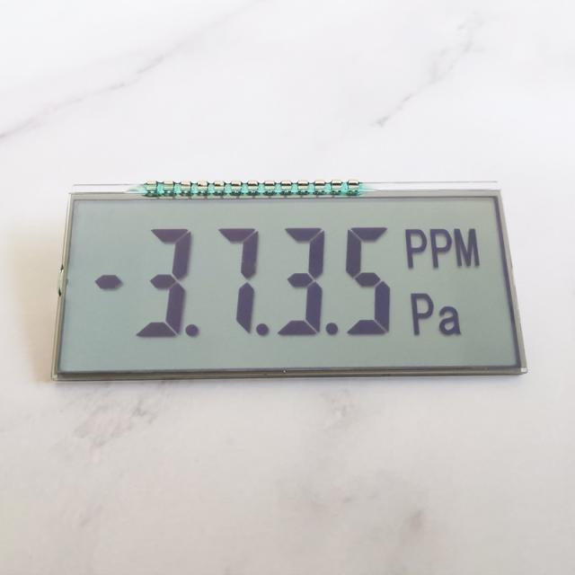 QYF3735 4-bit segmented LCD screen FSTN segment LCD screen liquid concentration pressure display screen