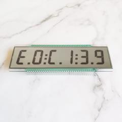 EDC139 ultra wide temperature range code LCD screen, 6-digit segment LCD screen, fuel dispenser, gas dispenser LCD display screen