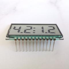GDC04212 40 degree ultra wide temperature range LCD screen 4-bit segment LCD display screen