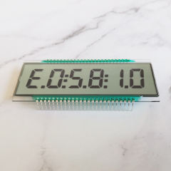 EDS810 segment LCD 6-digit wide temperature static drive LCD segment code screen instrument display screen