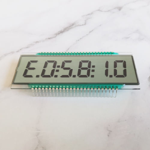 EDS810 segment LCD 6-digit wide temperature static drive LCD segment code screen instrument display screen