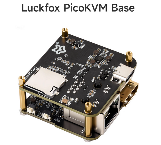 Luckfox PicoKVM remote control server remote installation HDMI operation and maintenance artifact HID control with network port
