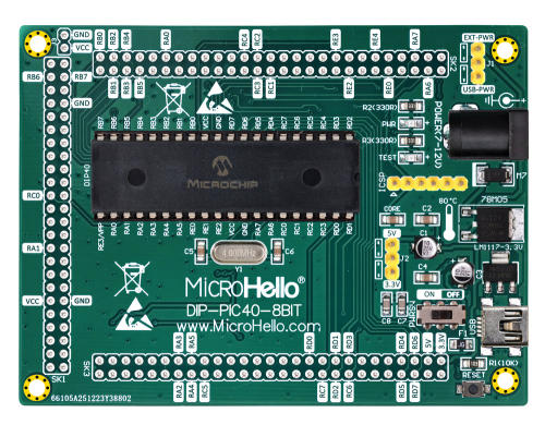DIP-PIC40-8BIT MCU Card for SuperMCU-A PIC Development Board