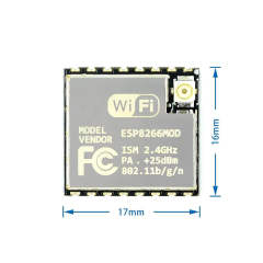 SP8266 serial to WIFI module ESP-07S industrial grade low-power consumption