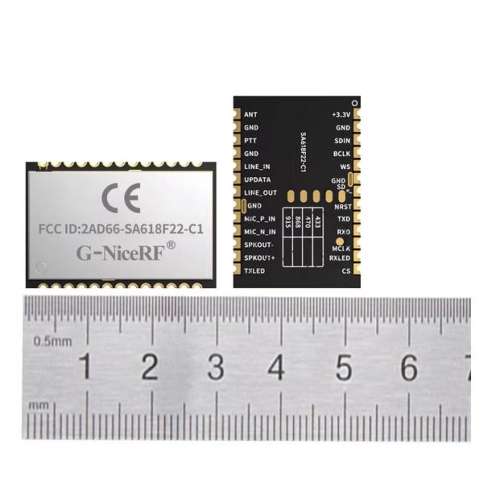 SA618F22-C1 Mesh Wireless Digital And Audio All-In-One Full-Duplex Transmission Module
