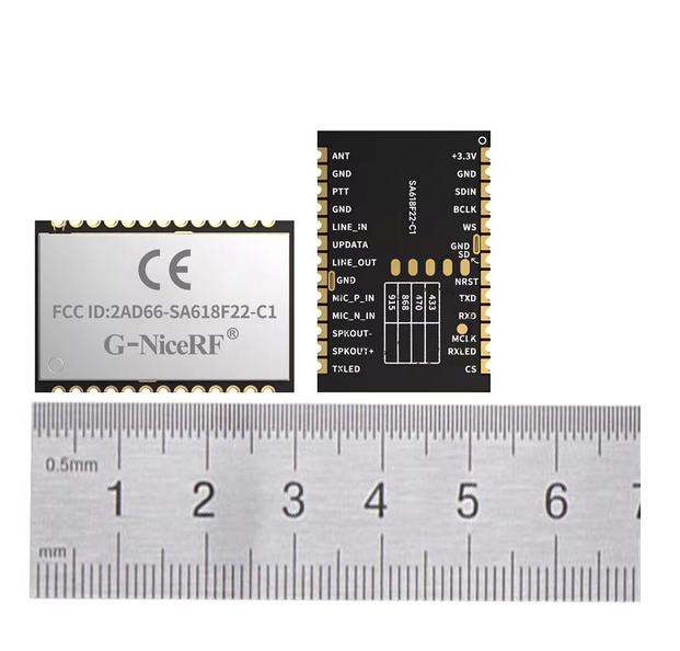 SA618F22-C1 Mesh Wireless Digital And Audio All-In-One Full-Duplex Transmission Module
