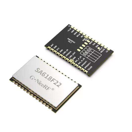 SA618F22 160mW 8K Sampling Rate Full Duplex Wireless Audio Transceiver Module