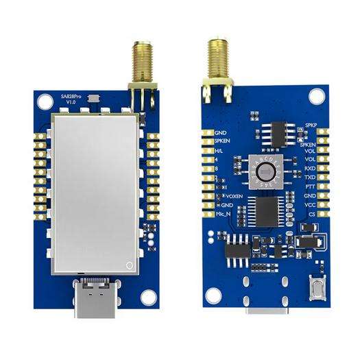 SA828Pro 1.5W Full-featured Walkie Talkie module