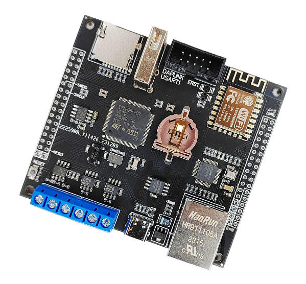 STM32 development board STM32F407VET6 DP83848 Ethernet 2*CAN RS485 FLASH EEPROM ESP8266 WIFI LCD TF CARD