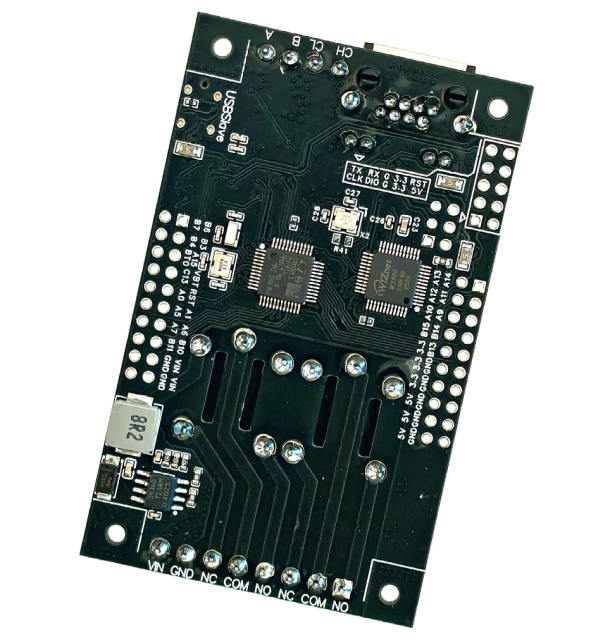 STM32 development board STM32F103C8T6 W5500 Ethernet POE power supply industrial control board relay switch RS485 CAN