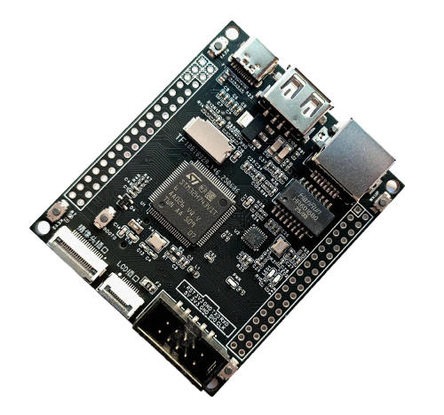 STM32 development board STM32H743VIT6 LAN8720 Ethernet FLASH EEPROM TF Card USB ESP8266 WIFI
