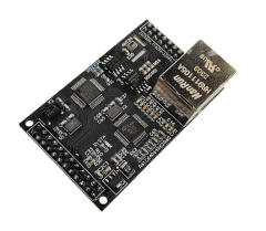 STM32 development board STM32F103C8T6 W5500 Ethernet eeprom W25Q64 Flash AHT20 humidity and temperature sensor TCP UDP DHCP HTTP CLOUD