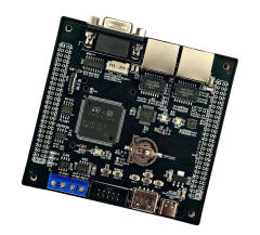 STM32 development board STM32F407ZGT6 LAN8720 and W5500 Ethernet POE RS485 CAN RS232 FLASH EEPROM TF Card USB slave Host