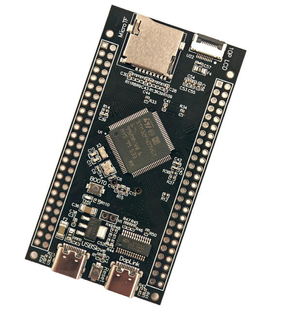 STM32 development board STM32F407VGT6 2*RS485 2*CAN FLASH EEPROM TF Card USB slave on-board DAPLink