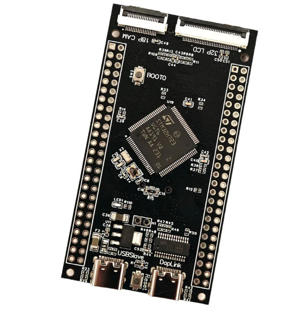 STM32 development board STM32H723VGT6 FLASH EEPROM TF Card USB slave on-board DAPlink