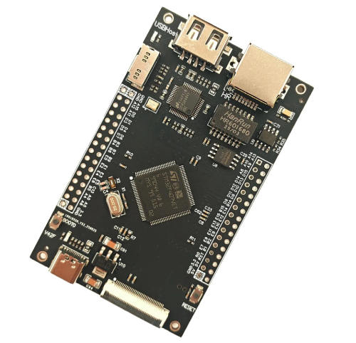 STM32 development board STM32F407VET6 DP83848 ethernet ESP8266 WIFI FLASH EEPROM TF Card USB slave HOST