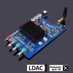 PAD-X4 Bluetooth 6.2 TPA3255 power amplifier HIFI digital amplifier 300W+300W LDAC Class D