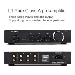 L1 Pure Class A pre-amplifier high, mid, and low frequency adjustment