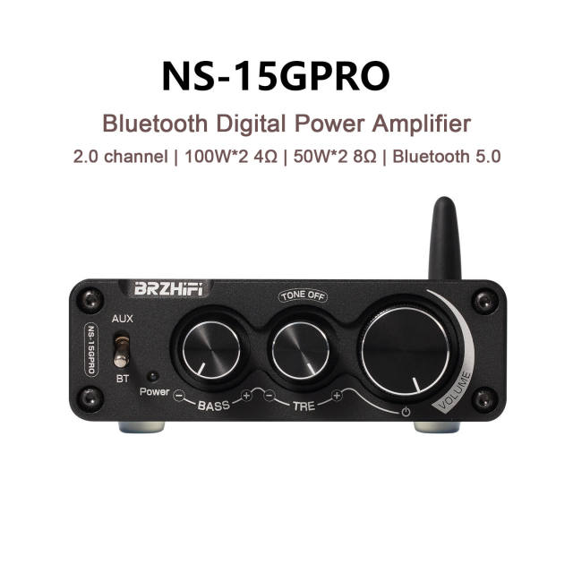 NS-15GPRO digital amplifier high-fidelity high-power Bluetooth 5.0