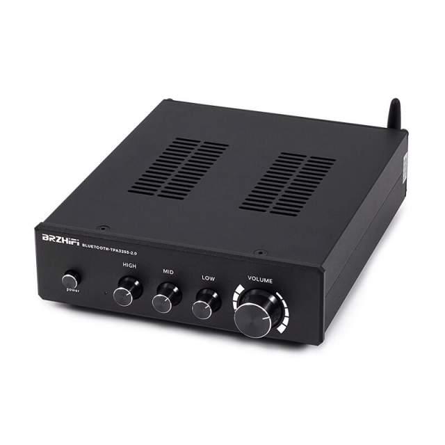 TPA3255 dual-core HIFI high-power amplifier Bluetooth 5.0 household Class D amplifier with heavy bass Stereo: 300W + 300W Subwoofer: