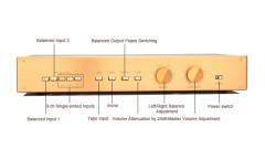 Reproduction compatible FM255 high-end pre-amplifier transistor amplifier, fully balanced hifi pre-amplifier