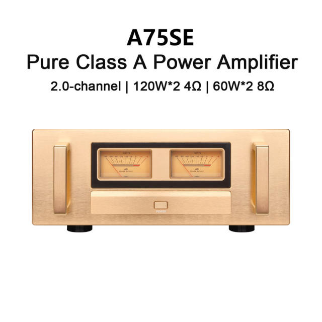 A75SE pure Class A household HI-END pure rear power amplifier, referencing the A75 circuit