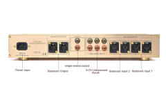 Reproduction compatible FM255 high-end pre-amplifier transistor amplifier, fully balanced hifi pre-amplifier