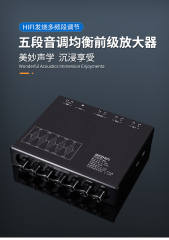 EQ500SE high-end pre-amplifier 5-band EQ tone audio processing effector compact mixer
