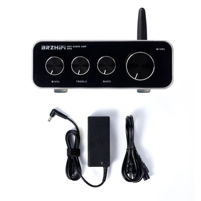 DP2 Desktop Digital Amplifier Home Use 2.1 Channel 2x TPA3116 Bluetooth 5.3