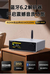 SU9-MAX SU9MAX High-end decoder BD34352 high-fidelity DAC headphone amplifier Bluetooth 6.2 Amanero DSD