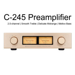 C245 pre-amplifier, fully balanced remote control, HiFi audiophile-grade pre-amplifier, PRECISION STEREO PREAMPLIFIER reference design based on Golden Voice Accuphase C-245 circuit