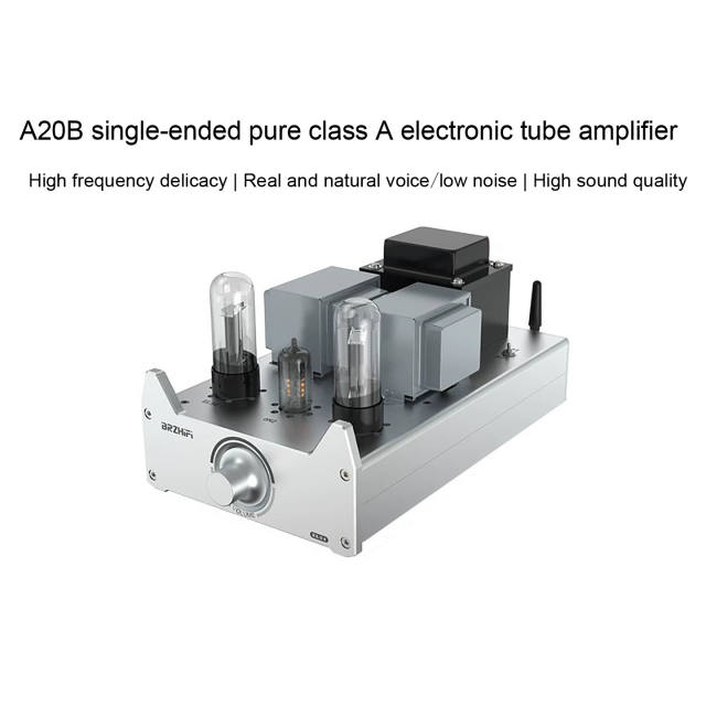 A20B single-ended pure class A electronic tube amplifier HiFi high-fidelity Bluetooth 5.0 6N3C/6L6/EL34