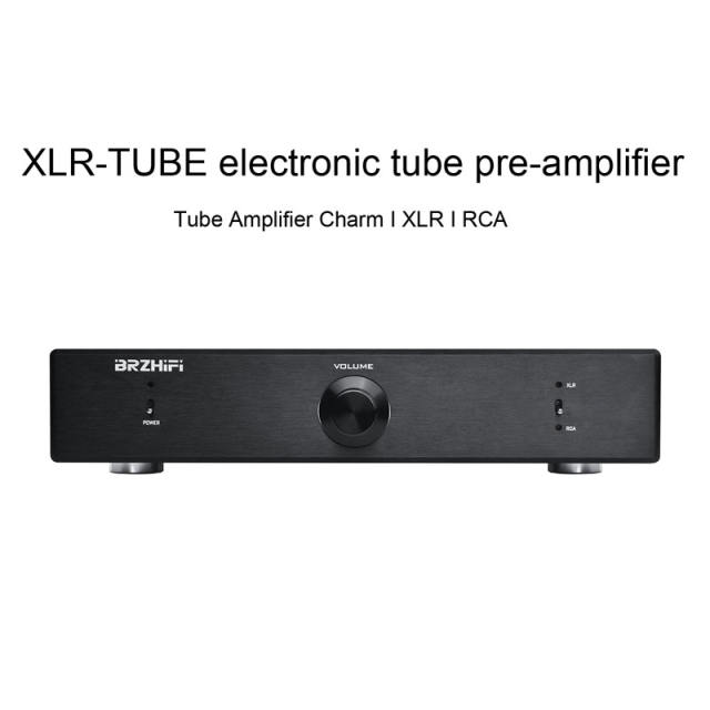 XLR-TUBE electronic tube pre-amplifier PREAMPLIFIER True balanced output of electronic tube XLR RCA, referencing classic SRPP circuit