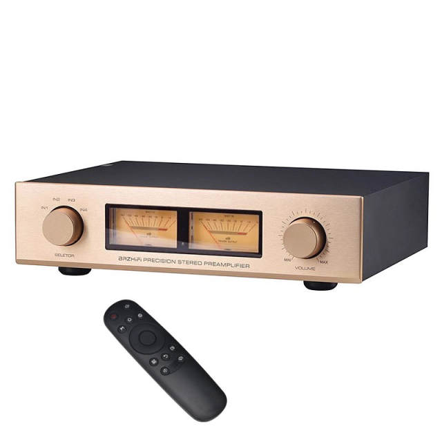 C245 pre-amplifier, fully balanced remote control, HiFi audiophile-grade pre-amplifier, PRECISION STEREO PREAMPLIFIER reference design based on Golden Voice Accuphase C-245 circuit