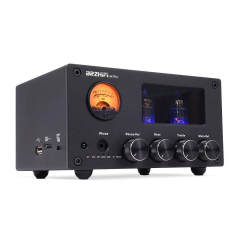 PAD-M7N Multi Functional Electronic Tube Amplifier Bluetooth 5.0 U disk fiber coaxia AUX TF card Remote control M7N