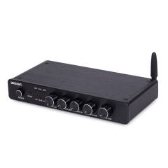 DT03 High-end Bluetooth 5.0 U-disk Fiber Coaxial 5.1 Channel Pre-amplifier Music player AC-3