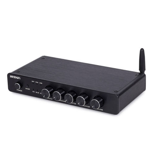 DT03 High-end Bluetooth 5.0 U-disk Fiber Coaxial 5.1 Channel Pre-amplifier Music player AC-3