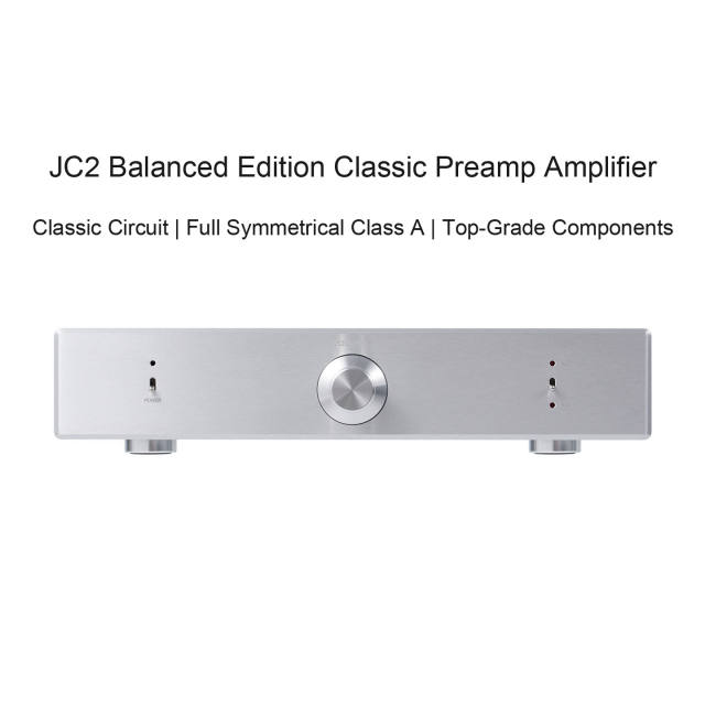 JC2 Balanced Edition Field Effect Tube Pre-Amplifier refer to classic power amplifier circuits, meticulously crafted