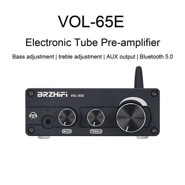 VOL-65E electronic tube pre-amplifier, headphone amplifier, Bluetooth 5.0