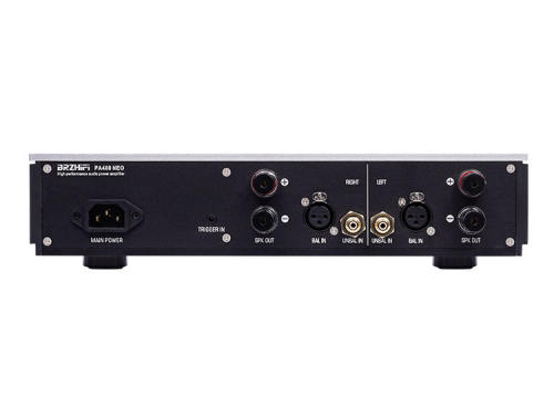 PA400 NEO digital power amplifier stereo Fully symmetrical complementary power amplification architecture PURIFI 1ET400A circuit