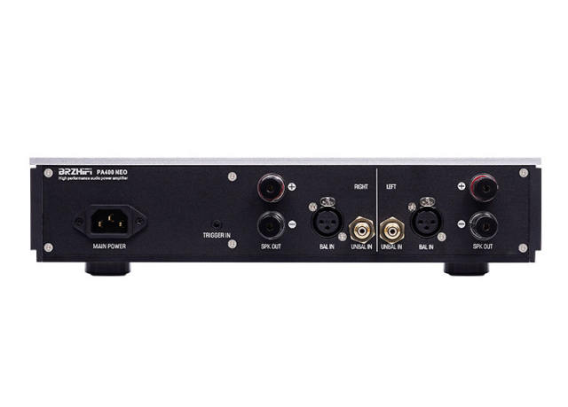 PA400 NEO digital power amplifier stereo Fully symmetrical complementary power amplification architecture PURIFI 1ET400A circuit