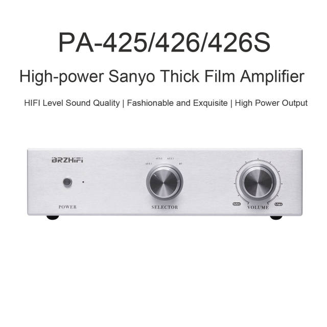 PA-426 high-power amplifier, thick film PA-426S audiophile-grade  pure rear stage household desktop 130W Bluetooth 5.3