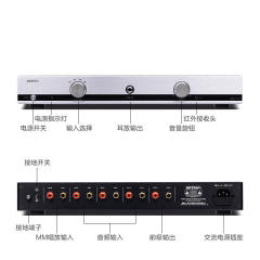 F13 preamplifier phono amplifier Hi-end classic Brinkmann F13 circuit ALPS precise tuning Ear amplifier MM input remote control