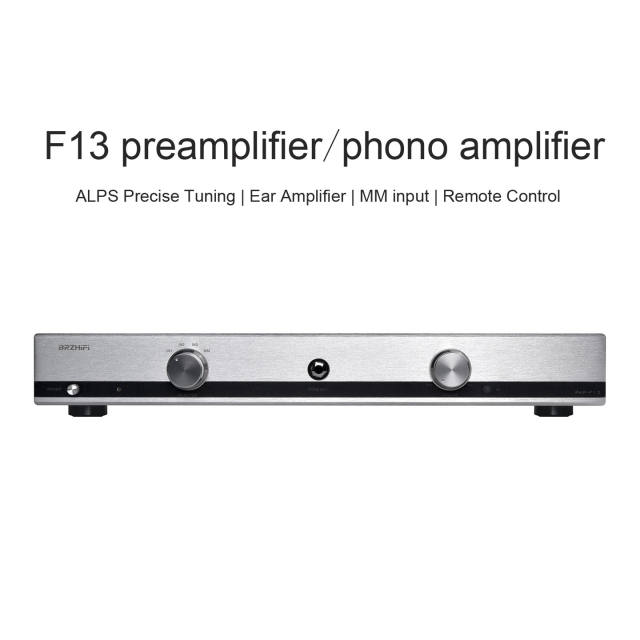 F13 preamplifier phono amplifier Hi-end classic Brinkmann F13 circuit ALPS precise tuning Ear amplifier MM input remote control