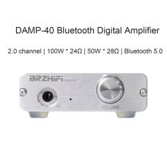 DAMP-40 digital amplifier dual-core TPA3116D2 100W+100W DAMP40 2.0 channel Bluetooth 5.0
