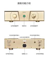 FM300A classic power amplifier Gold version 2.0 channel 150W*2 4Ω 80W*2 8Ω