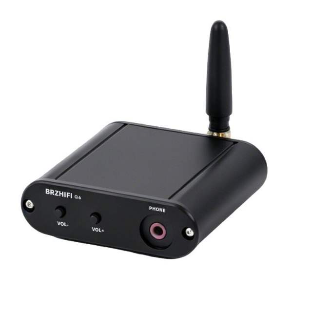 Q6 True Lossless HIFI Bluetooth 5.4 Receiver with DAC ES9018 Independent Decoding and LDAC