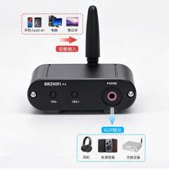 Q6 True Lossless HIFI Bluetooth 5.4 Receiver with DAC ES9018 Independent Decoding and LDAC